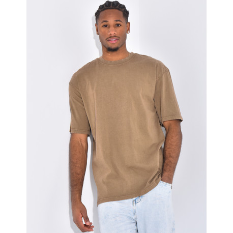 T-shirt washed oversize