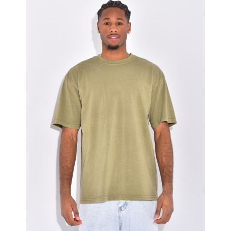 T-shirt washed oversize