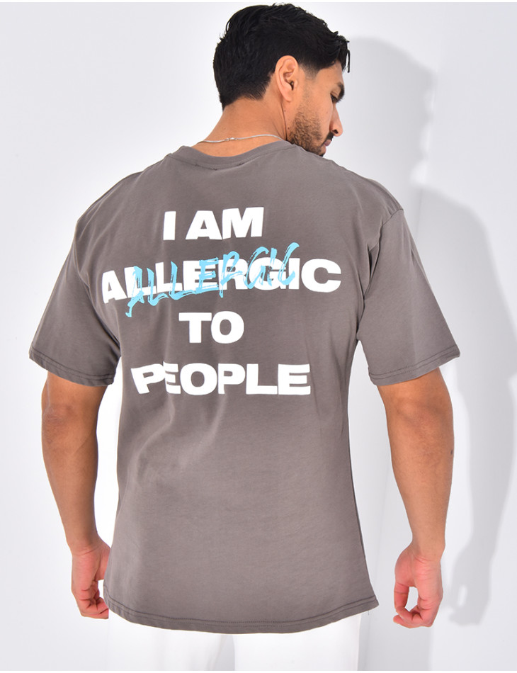 T-shirt "Allergic"