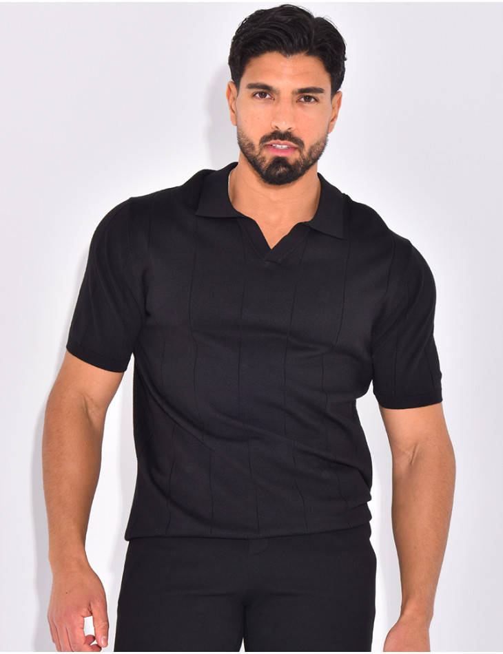 T-shirt col polo